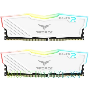 Оперативная память Team T-Force Delta RGB 2x8GB DDR4 PC4-25600 (TF4D416G3200HC16FDC01)